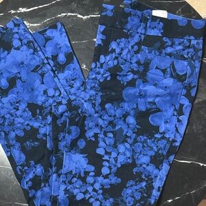 Banana Republic Blue Floral Women's Jeans